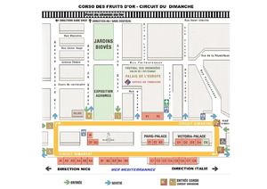 Plan Fete Du Citron (Tribune, Cicuit, Jardins)