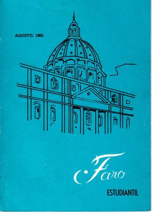 FARO ESTUDIANTIL Agosto 1965