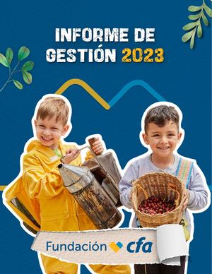 Informe de gestión Fundación CFA 2023
