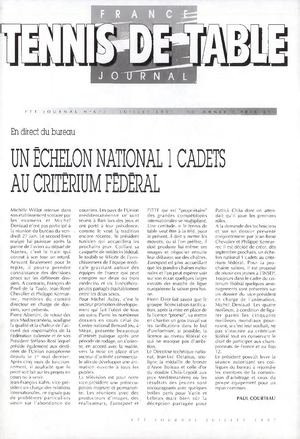 1997 07 08 N°677 FFTT JOURNAL