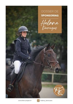 Dossier de sponsoring Halana Darrouzes