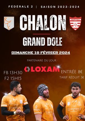 Programme match Loxam (Grand Dole)