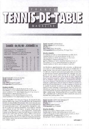 2000 05 N°742 FFTT JOURNAL