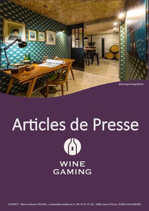 Catalogue Presse Wine Gaming