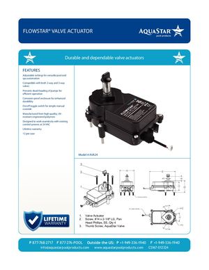AVA24 Flow Star® Valve Actuator - CS167-012224