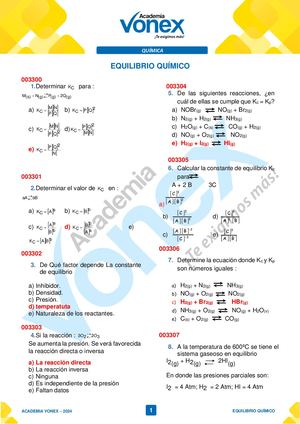 19 Equilibrio Químico