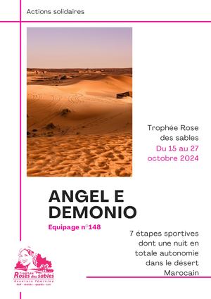 Trophée Rose des sables 2024 - Angel E Demonio