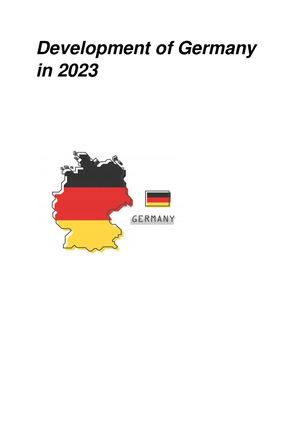 Calaméo - Development Of Germany In 2023 (1)