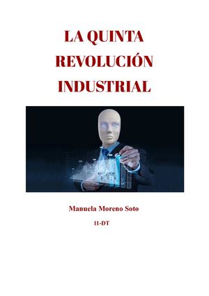 ¿Que Es La Quinta Revolución Industrial?