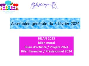 Bilan Activité Ag Avec 1 Avec Photo