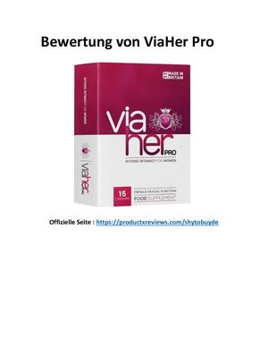 Bewertung Von Via Her Pro