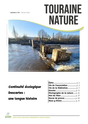 Bulletin n°59 - Continuité écologique : Descartes, une longue histoire