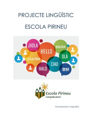 P. Lingüístic Escola Pirineu