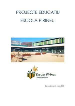 PEC Escola Pirineu