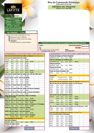 2024 | 02 | VPC | BON DE COMMANDE - PRINTEMPS 2024