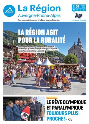 Édition Rhône du magazine Auvergne-Rhône-Alpes - N°30 - Février 2024