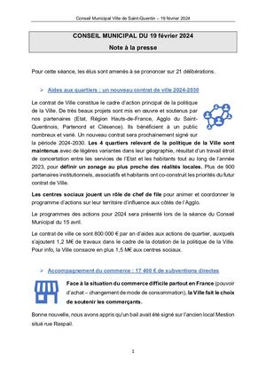 Communique De Presse Cm 19 02 2024