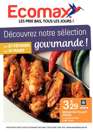 Catalogue Ecomax 27 Février au 10 Mars 2024