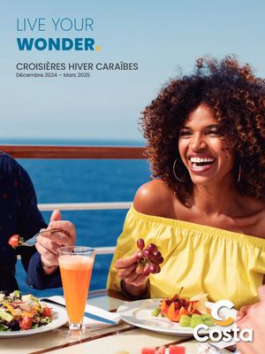 Croisières Costa Hiver Caraïbes