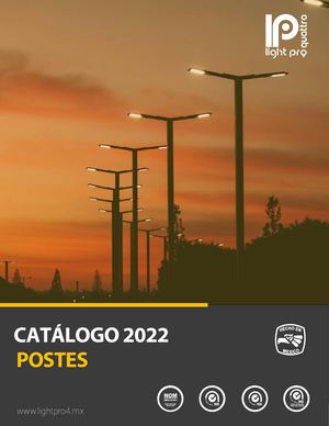 Catálogo Postes Light Pro4