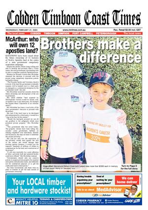 Cobden Timboon Coast Times, February 21, 2024