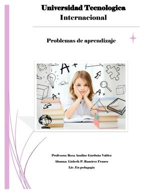 Revista Problemas De Aprendizaje 1