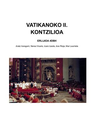 Vatikanoko II. Kontzilioa