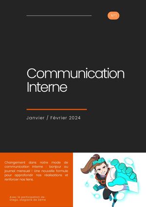 Communication Interne Janvier/Février 2024