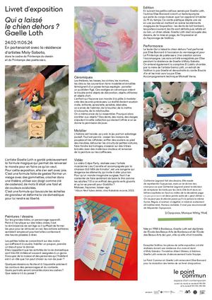 LIVRET d'exposition Gaelle Loth