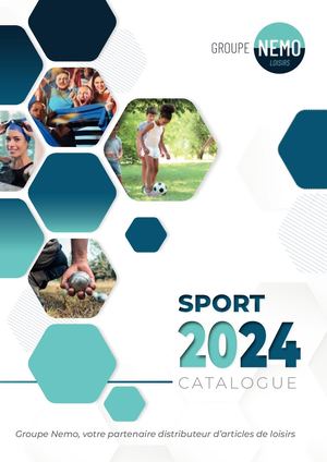 Nemo Loisirs, Catalogue Sport 2024