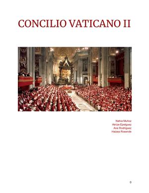 CONCILIO VATICANO II