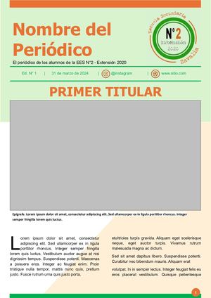 Plantilla Periódico