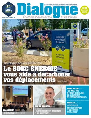 Journal d'information DIALOGUE n° 90 du SDEC ÉNERGIE (Février 2024)
