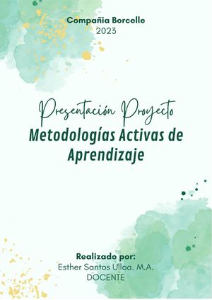 Proyecto Final De Clase Esther Santos Ulloa