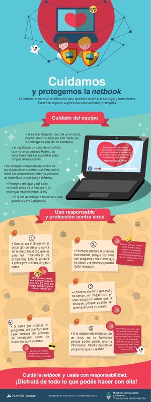Cuidamos Y Protegemos La Netbook