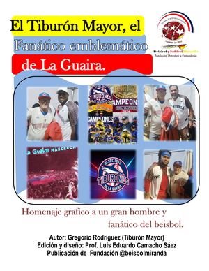 El Tiburon Mayor, el fanatico emblematico de La Guaira