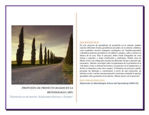 PROYECTO DE APRENDIZAJE