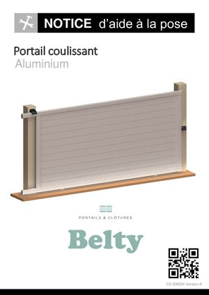 Notice D'aide à La Pose Coulissant Belty