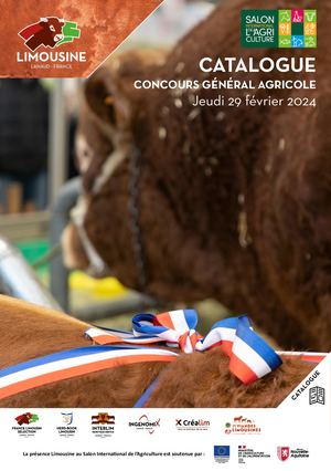 Catalogue Concours Général Agricole Limousin 2024