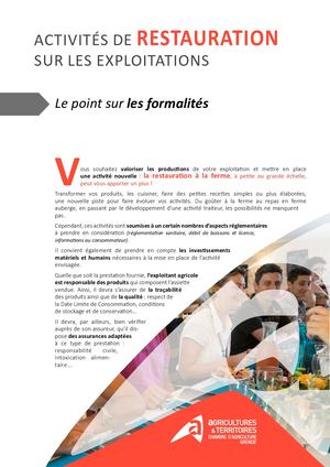 Fiche Restauration 2020