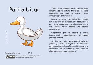 01 Patito (Vocales)