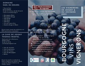 Les vignerons de Joigny et du Jovinien 2024