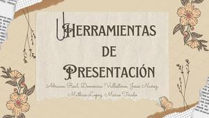 Beige White Aesthetic Vintage Scrapbook Group Project Presentation