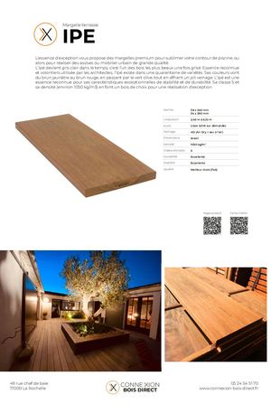 Fiche Technique Ipe Margelle