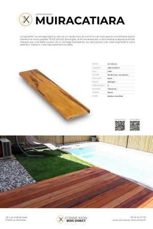 Fiche Technique Muiracatiara