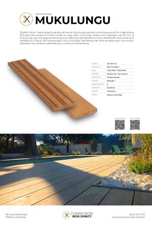 Fiche Technique Mukulungu