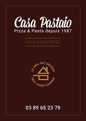 Casa Pastaio Carte Emporter
