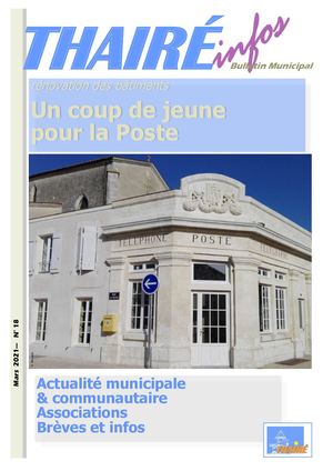 Thairé Mag' Printemps 2021