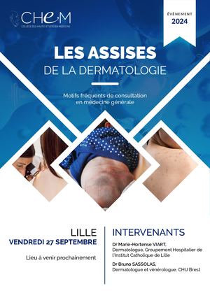 Flyer Assises Dermatologie Lille