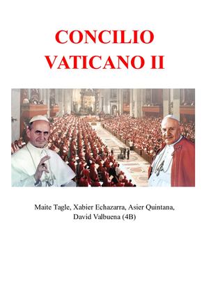 Concilio Vaticano II